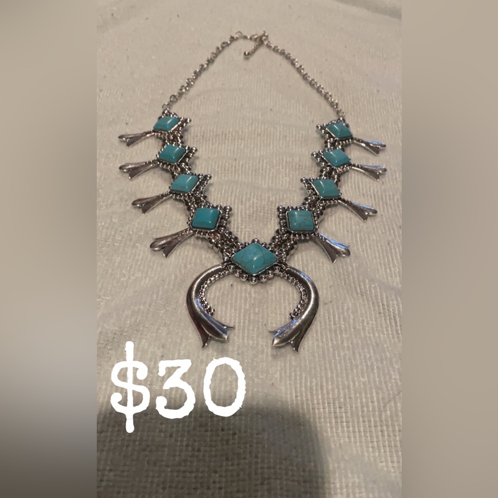 Turquoise western fashion jewelry